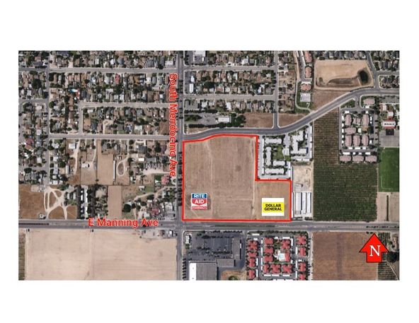 SHOVEL READY RETAIL LAND: ALL (13) OR PARTIAL PADS W/ UTILITIES: NEC S. Mendocino & E Manning Ave, Parlier, CA 93648